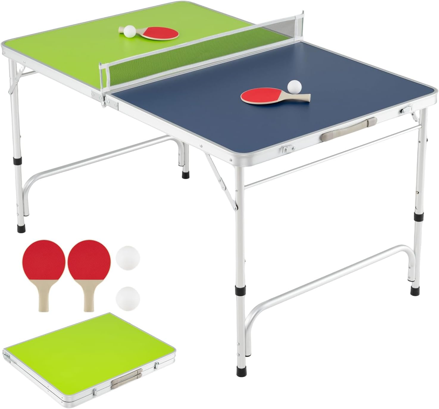 Table Tennis Net Height - Складной стол для настольного тенниса с