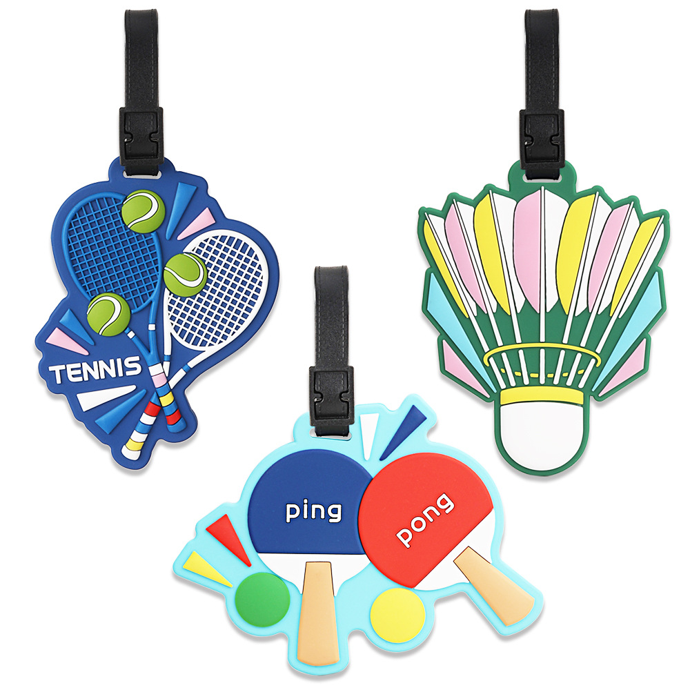 Table Tennis Information - Бирка-идентификатор для багажа серии Sports, с