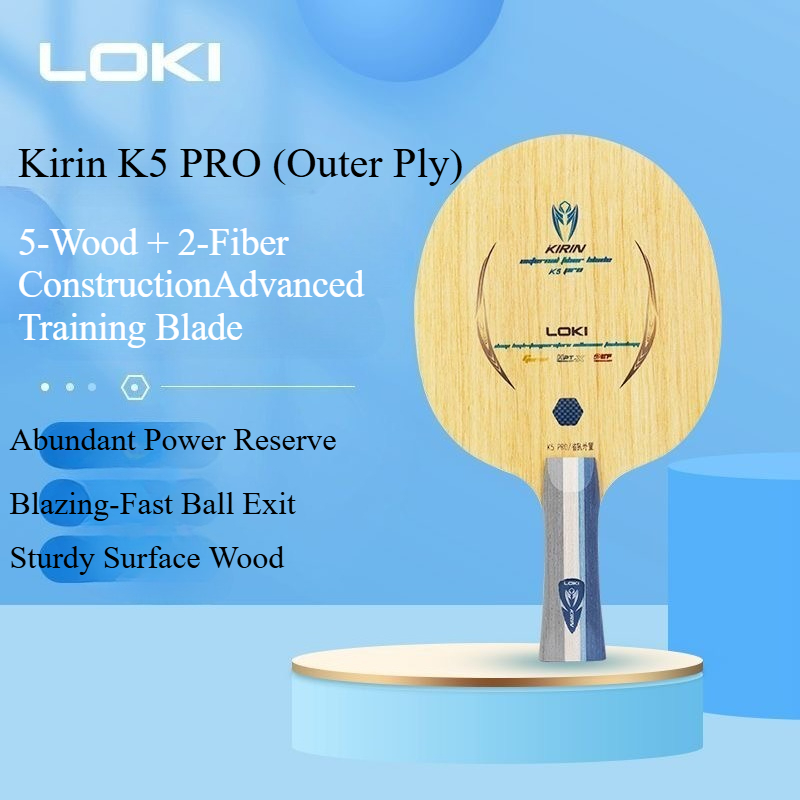 LOKI Kirin K5 PRO Лезвие для н – обзор и цена Table Tennis Blade
